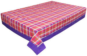 Adt Saral Checkered 6 Seater Table Cover