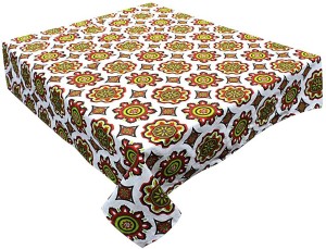 Adt Saral Printed 6 Seater Table Cover