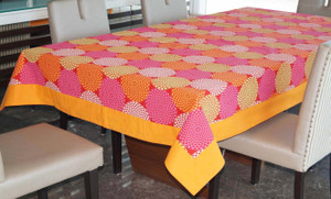 Lushomes Printed 12 Seater Table Cover