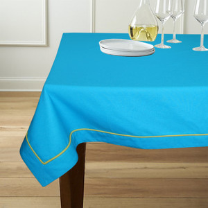 Lushomes Solid 6 Seater Table Cover