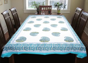 Coco Bee Paisley 6 Seater Table Cover