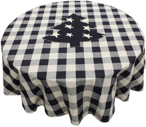 Adt Saral Checkered 4 Seater Table Cover