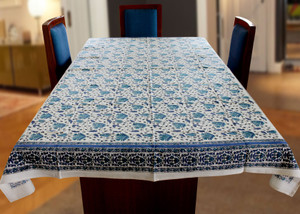 Coco Bee Floral 6 Seater Table Cover