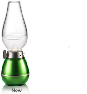 Z10 Led Nightlight Nostalgic Chimini, Blow To On & Off, Table Lamp