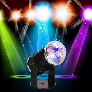 Rotating outlet focus light