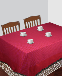 Dhrohar Checkered 6 Seater Table Cover