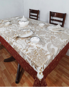 Heritage Fabs Abstract 6 Seater Table Cover
