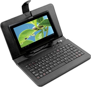 Datawind Vidya Tablet with Keyboard 4 GB 7 inch with Wi-Fi Only Tablet (Black)