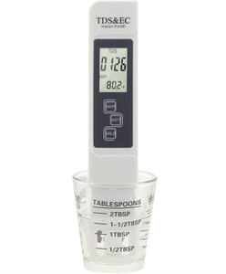 BalRama Water Purity Check Digital TDS EC Meter + Temp Display Electronic Conductivity Hydroponic PPM Machine Indicator for RO Service Handheld Pen Type Portable Plastic Pocket Digital TDS Meter
