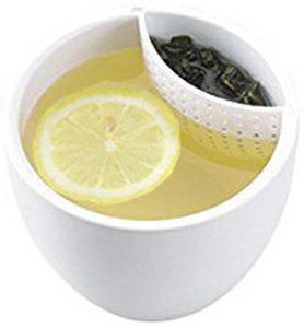 Alria Anya Creative Leaf Tea cup with Detachable Easily Washable Filter/ Tea Strainer