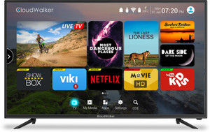 CloudWalker Cloud TV 109cm (43) Ultra HD (4K) Smart LED TV