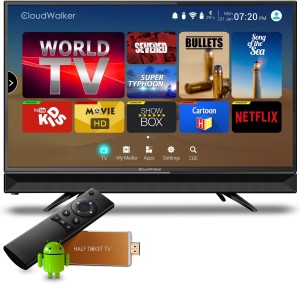 CloudWalker 60cm (23.6 inch) HD Ready LED TV(CLOUD TV24AH)
