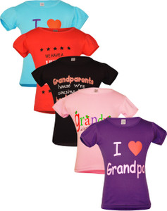 Gkidz Girls Printed T Shirt
