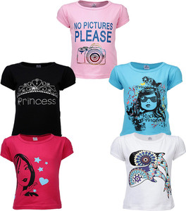 Gkidz Girls Printed T Shirt