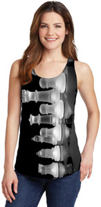 Snoogg Casual Sleeveless Graphic Print Women's Multicolor Top