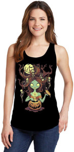 Snoogg Casual Sleeveless Graphic Print Women's Multicolor Top