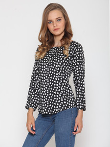 Stop Look Casual 3/4th Sleeve Printed Women Multicolor Top