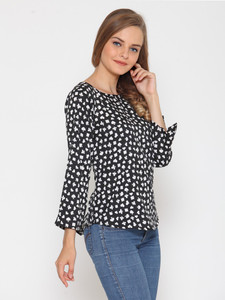 Stop Look Casual 3/4th Sleeve Printed Women Multicolor Top