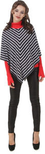 Texco Casual Full Sleeve Striped Women's Blue, White Top
