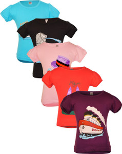 Gkidz Girls Printed T Shirt