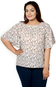 Calae Casual Full Sleeve Self Design Women Multicolor Top