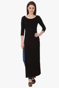 Texco Casual Full Sleeve Solid Women's Black Top