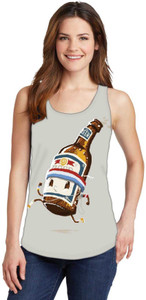 Snoogg Casual Sleeveless Graphic Print Women's Multicolor Top