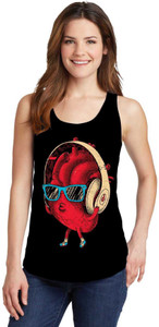 Snoogg Casual Sleeveless Graphic Print Women's Multicolor Top