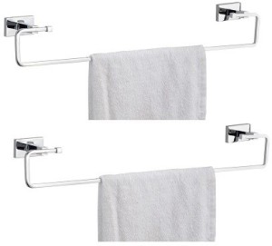 Portwood 6 in. Double Hand Towel Bar in Chrome