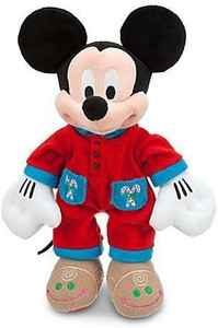 Disney Share The Magic Mickey Mouse Holiday Pajamas Plush 16''