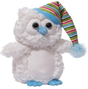Gund Christmas 'Snowfall' White Owl Plush
