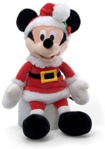Gund Disney Christmas Mickey Mouse Plush 11