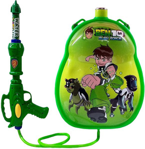 DARLING TOYS Ben 10 Holi Water Gun Pichkari Tank Backpack 4.0 LTR