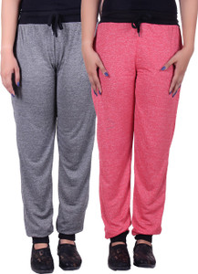 Gag Wear Solid Women's Red, Grey Track Pants