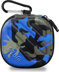 TIZUM Earphone Carrying Case - Multi Purpose Pocket Storage Travel Organizer for Headphone, Pen Drives, Memory Card, Cable