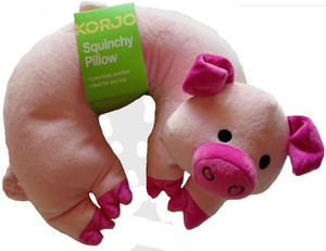 Korjo SQ KP KIDS SQUINCHY PILLOW PIG