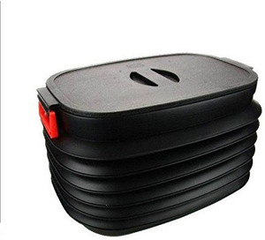 Vmore Foldable Collapsible Plastic Car Boot Trunk organizer