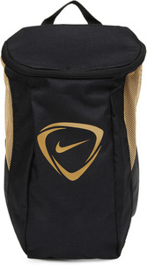 NIKE Football Shoe Bag 2.0 BLACK BLACK METALLIC GOLD Price in