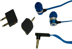 Korjo EB 89 EAR BUDS & TRAVEL KIT- BLUE
