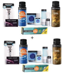 Park Avenue Park Avenue Men's Grooming Kit Travel Shaving Kit & Bag