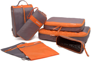 DIZIONARIO Portable Storage Bags Set of 7pc Travel Organizer