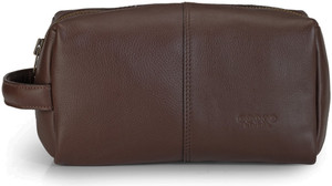 Phive Rivers Leather Wash Bag/Toilet Kit-PR1135 Travel Toiletry Kit
