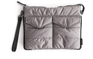 Everyday Desire Gadget Pouch Multi Functional Storage Organizer Bag Zip & Cushion Protection for Ipad Tablet iphones Electronics Accessories Cosmetics - Grey Travel Toiletry Kit