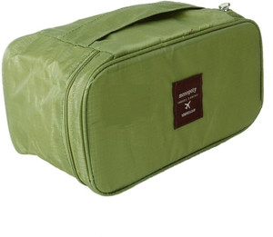 Ruby Travel Underwear Lingerie Organizer -Green Travel Toiletry Kit