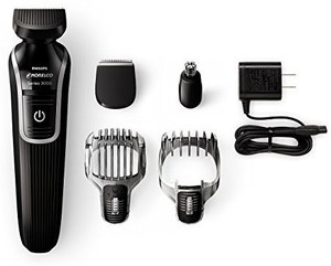 Philips Norelco Multigroom Series 3100, 5 Attachments Corded Trimmer