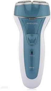 Shengfa SF-618 Floating Revolving Head Shaver with Pop Up Cordless Trimmer