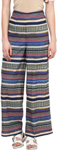 Harpa Regular Fit Women's Multicolor Trousers