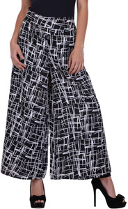 Deewa Regular Fit Women's Black Trousers