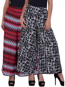 Deewa Regular Fit Women's Multicolor Trousers