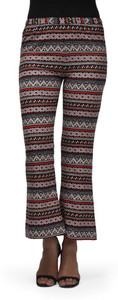 Cherymoya Regular Fit Women's Multicolor Trousers